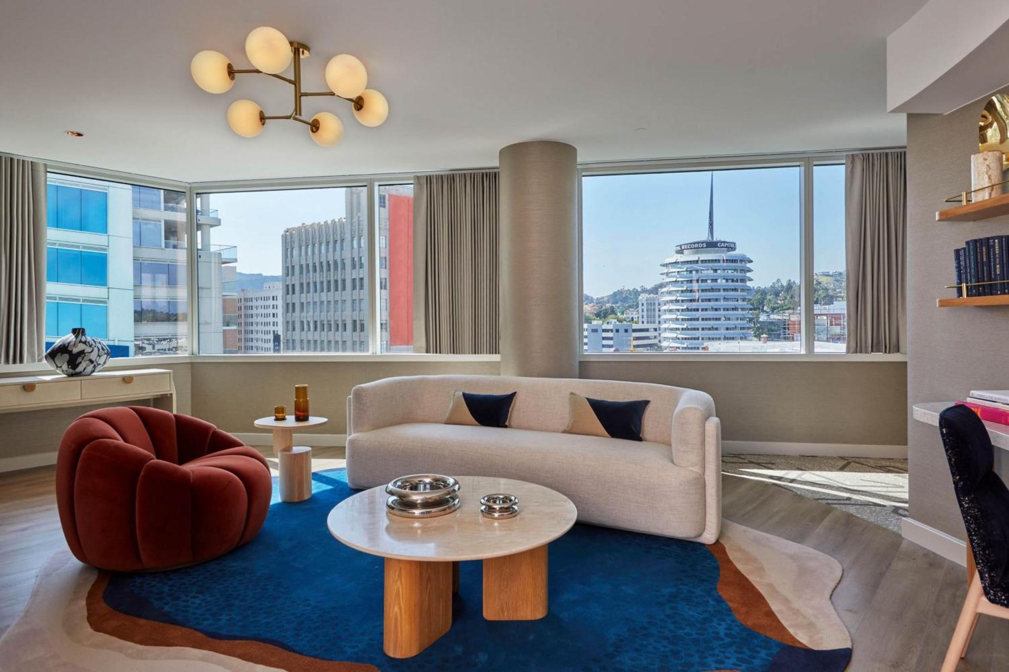 W Hollywood Hotel Лос Анджелис Екстериор снимка