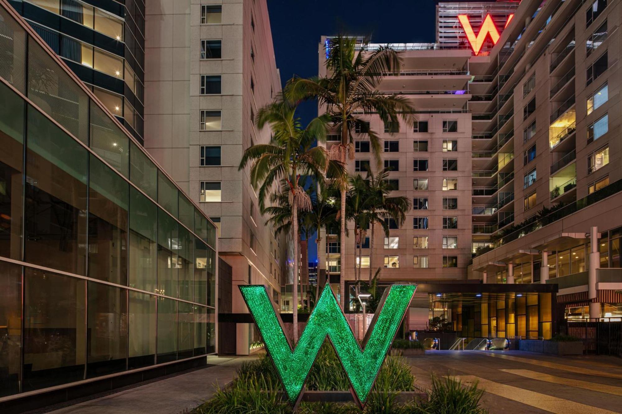 W Hollywood Hotel Лос Анджелис Екстериор снимка