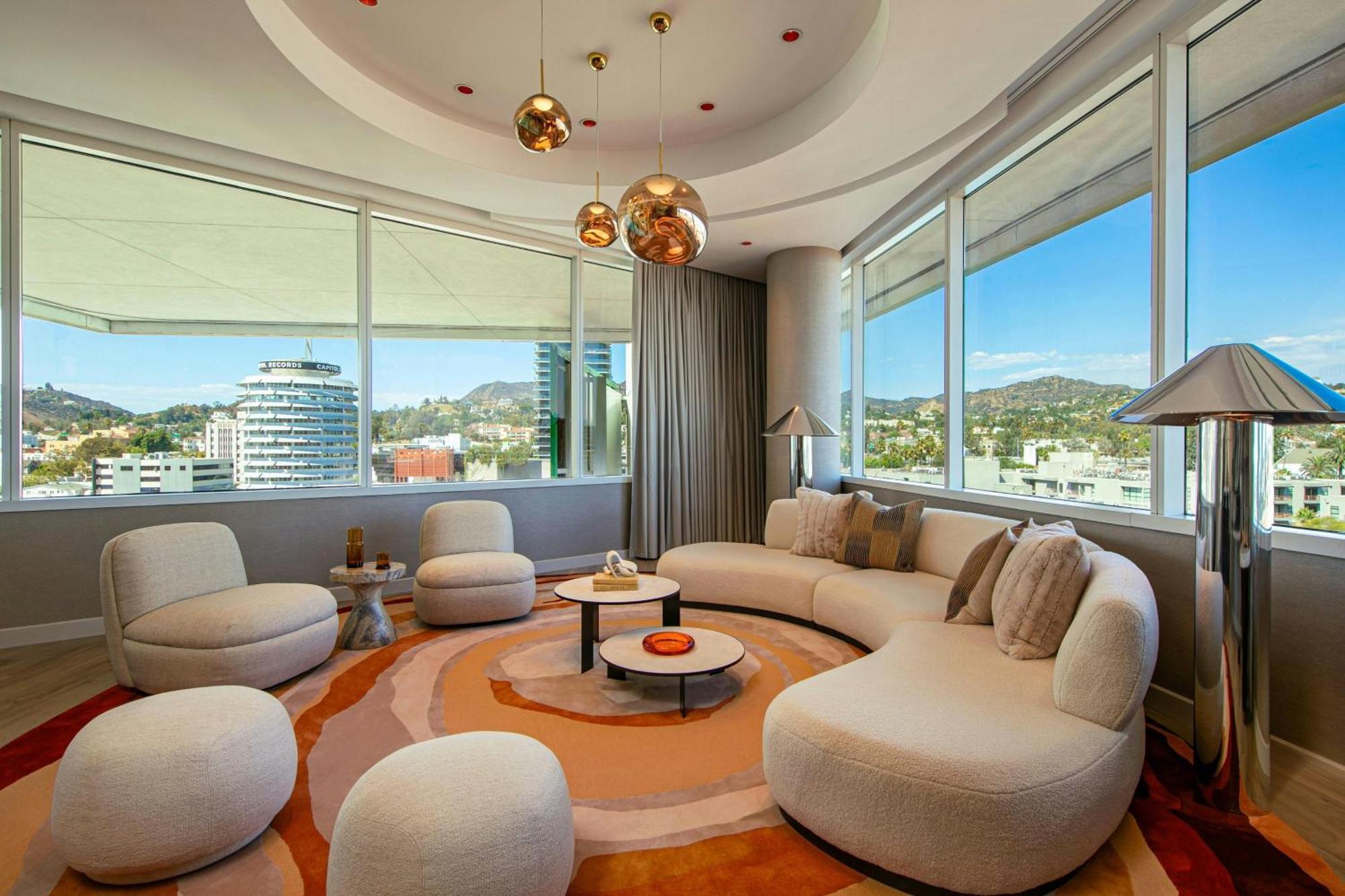 W Hollywood Hotel Лос Анджелис Екстериор снимка